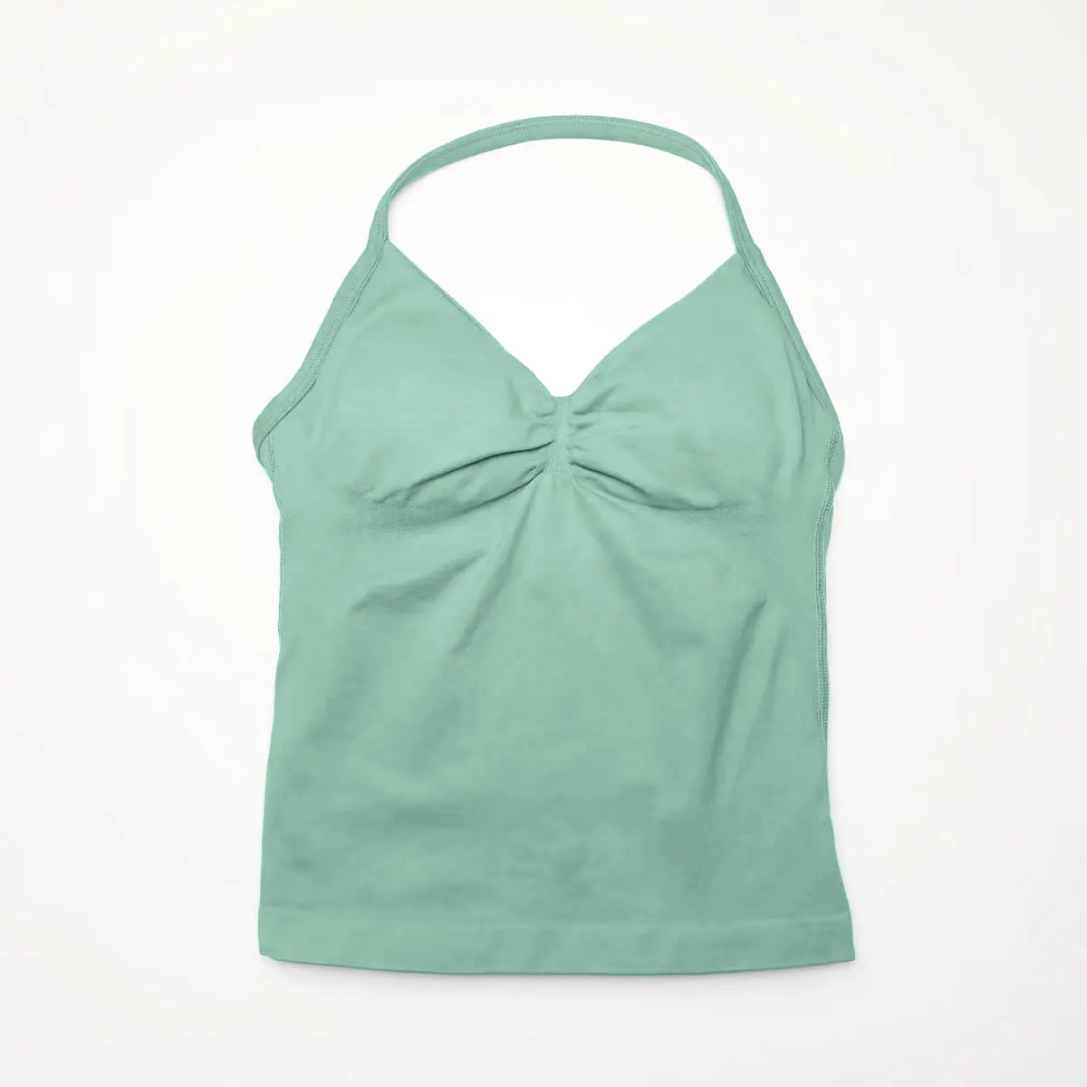 NCLAGEN Impact Longline Trägertop Sport Yoga Weste Damen Fitness Tank Top Gym Schöner offener Rücken BH Laufen Workout Neckholder