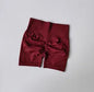Damen-Sporthose mit Pfirsich-Po-Lifting, hoher Taille und Taillenstraffung, schlankmachende Laufhose, schnell trocknend, dreiviertel-enge Hose