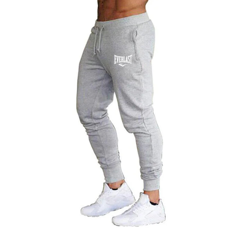 New Printed Pants Autumn EVERLAST Men/Women Running Pants Joggers Sweatpant Sport Casual Trousers Fitness Gym Breathable Pants