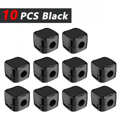 Strong Adhesive Cable Clips - Under Desk Cord Holder