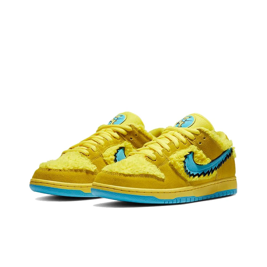 POIZON Nike X Grateful Dead Sb Dunk Low 'Yellow Bear' CJ5378-700