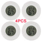 4PCS LCD Digital Thermometer Hygrometer Indoor Room Electronic Temperature Humidity Meter Sensor Gauge Weather Station Home ﻿