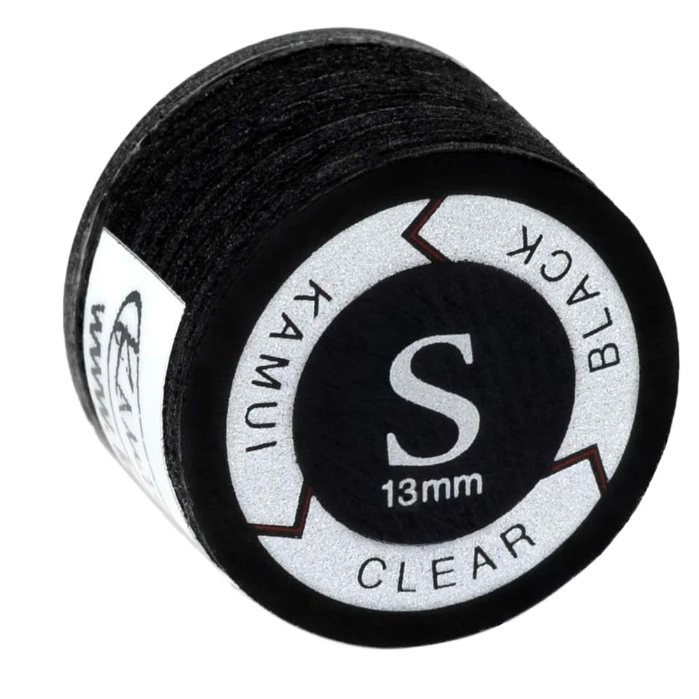 KAMUI Original CLEAR/BLACK Cue Tip Premium Quality Pool Cue Head of 14mm for Sale