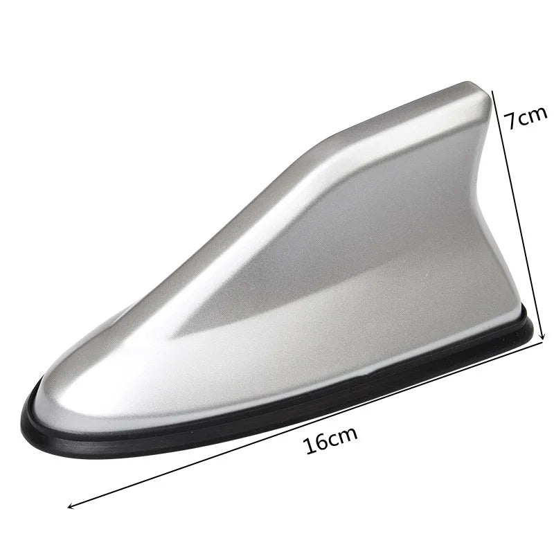 Carbon Fiber Shark Fin Car Roof Antenna - AM FM Signal