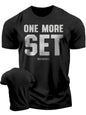 Summer new Adrenaline Power Workoout gym men's breathable round neck T-shirt high-quality letter printed casual top