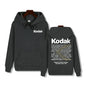 Kodak Print Fashion Men‘s Sportswear Autumn Winter Daily Street Casual Comfortable Loose Sports Hoodie