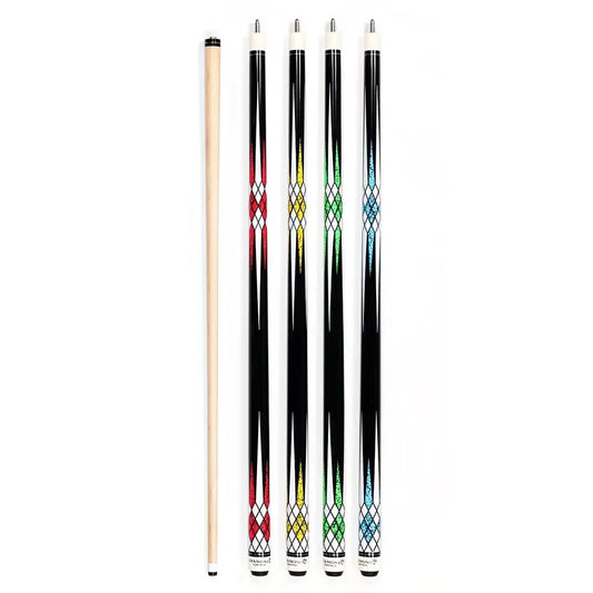 Maple Wood Pool Billiard Cue Stick 57In 1/2 Split