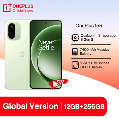 Teglex OnePlus 15R Global | Snapdragon 8 Gen 5 | 7400 mAh | 165 Hz | 80 W Laden