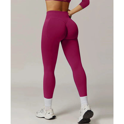 TKITK Women's High Waist Yoga Leggings Seamless High Stretchy Butt Lifting Breathable Sports Pants for Women Gym Leggings