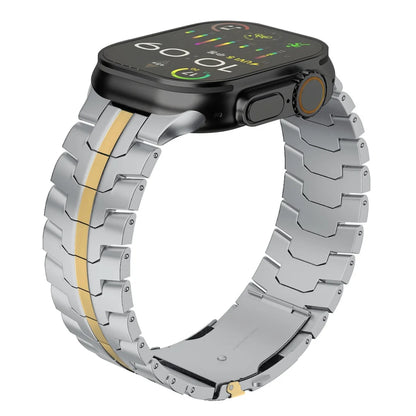 Ultra 3 2 Titanium Color Strap For Apple Watch 49mm 46mm 45mm 44mm 42mm Metal Band iWatch 11 10 9 SE 3 Stainless Steel Bracelet