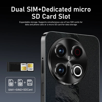 New MI 17 Pro HOT 2026 Hot High Quality 7.3inch Global Edition Smart Dual Card 7800mAh Battery Facial Recognition Function