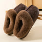 Cotton slippers for women, winter new home, indoor plush insulation, anti slip floor, cotton slippers for couples, winter