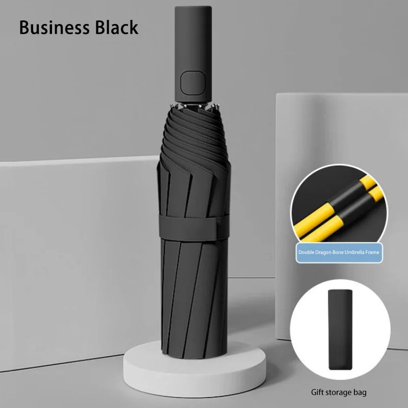Xiaomi 56 Bones Fully Automatic Double-Rib Sun Rain Umbrella Windproof Design Suitable for the Whole Family Portable for Travel