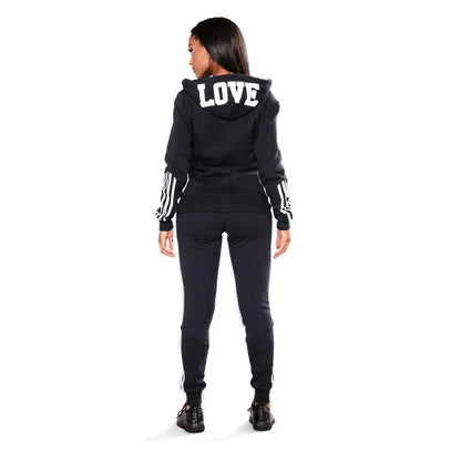 Women's Tracksuit Set Hoodie&sweatpants All Season Daily Casual Sports Jogger Outfits Ladies Urban Fashion Zipper Sexy Tracksuit