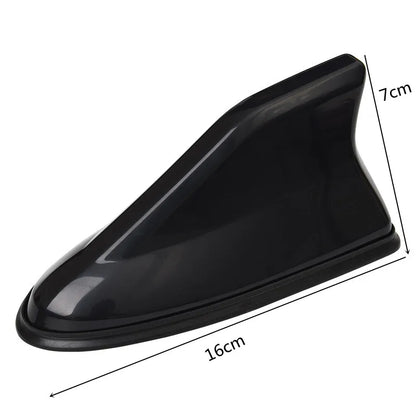 Carbon Fiber Shark Fin Car Roof Antenna - AM FM Signal