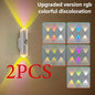 Smart RGB Gradient Night Light Magnetic Motion Sensor Rechargeable Wall Lamp for Bedroom Bathroom Closet Garden Home Decor