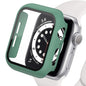 Displayschutzfolie aus gehärtetem Glas+Abdeckung für Apple Watch Zubehör 45mm 41mm 44mm 40mm 42mm Displayschutzfolie Apple Watch Hülle Serie 9 4 5 6 SE 7 8