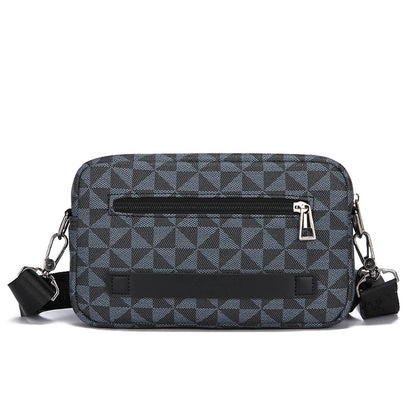 Business Herren Clutch Bags Hochwertige PU-Leder Herren Kleine Umhängetasche Multifunktionale Herren Handtasche Tasche mit Hüftgurt