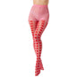 Women Patterned Pantyhose Y2k Aesthetic Tie Dye Sheer Tights Funky Print Hollow Out Mesh Stockings Leggings Grunge Streetwear