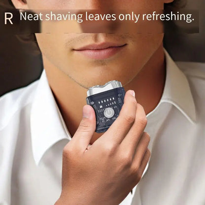Mini Portable Electric Shaver for Men — Washable, Travel-Ready & Long Battery
