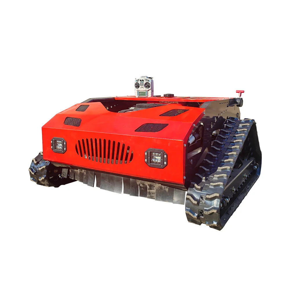 Smart RC Track Lawn Mower No Wire Garden Yard Custom