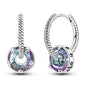 925 Sterling Silver Hoops Earrings Hypoallergenic Hoops Earrings With Zirconia Fashion High Quality Jewelry for Women Girls