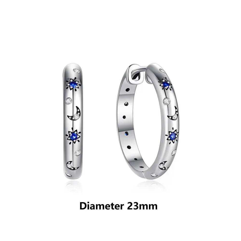 Original 925 Sterling Silber Ohrringe 2025 Stecker Creolen Kristall Ohrringe für Damen Roségold Krone Herz Unendlichkeit Biene Ohrring Schmuck