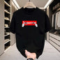 2025 Neues Design Trendige Marke Lockere T-Shirts für Herren und Damen Reine Baumwolle Sport Mode Lässige Sport Jungen und Mädchen Oberteile