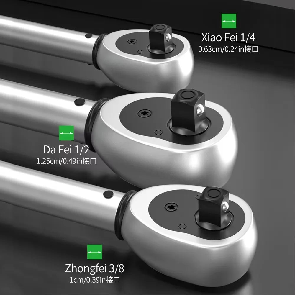 Pro Torque Wrench 1/4 3/8 1/2" ±3% Accuracy