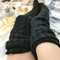 Women's Twist Knit Over-Knee Leg Warmers – Wool Socks