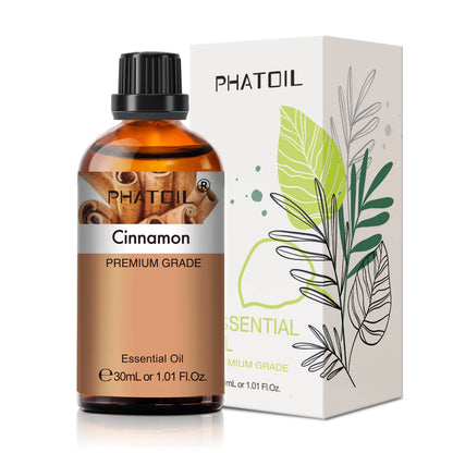 PHATOIL 1 Stk. Ätherisches Aromatherapieöl 30ml Zitrone Eukalyptus Lavendel Bergamotte Jasmin Wacholder Rose Vanille Ätherisches Aromaöl