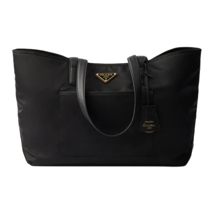 Luxury Polyamide Tote Bag 4-in-1 Black Women