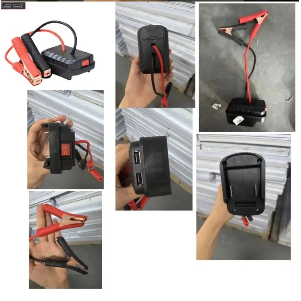 Car Jump Starter Clip | Makita Battery Adapter Booster