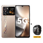 Smartphone 5G Cubot X100, Android 15, Dimensity 7025, 6nm, 2.5GHz, 6,88-Zoll-Bildschirm, 16GB (8+8), 256GB, 64MP Kamera, 5100mAh Akku