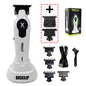 BRDCLIP X Serie Weiß FA1T 7700RPM Professioneller Elektrischer Haartrimmer Haarschneider Für Herren Carving DLC Klinge Friseurwerkzeug