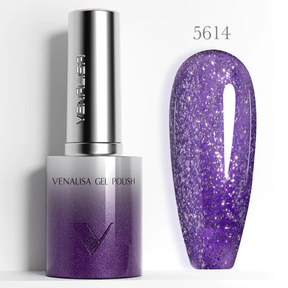 Venalisa TPO Free Hema Free 10ml Winter Nails Warm Coffee Cat Eye Nail Gel Polish Magnet Soak Off UV LED Semi Permanent Nail Gel