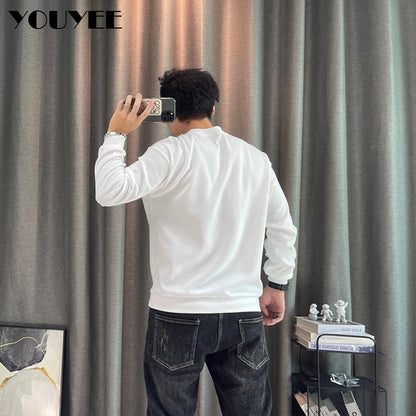 Person taking a photo of gray curtains with a smartphone, featuring the brand 'YOUYEE'.