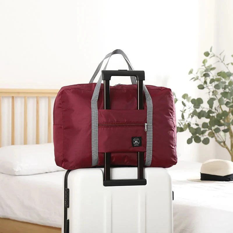 Foldable Travel Duffel Bag - Lightweight Carry-On