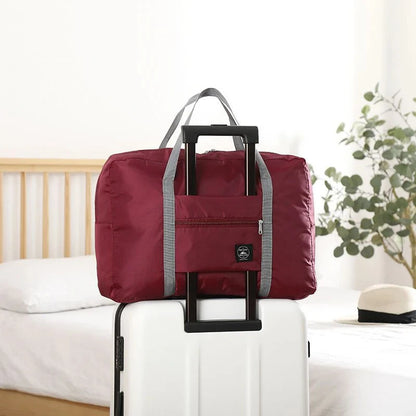 Foldable Travel Duffel Bag - Lightweight Carry-On