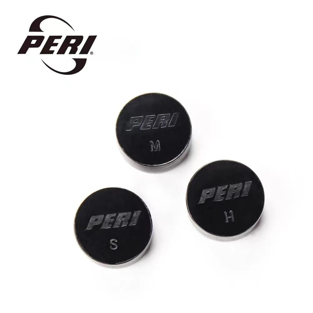 PERI Professional Black ICE Billard Queue-Spitze 14mm-Härte S/M/H
