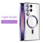Magnetic Clear Case Samsung S23 S24 S25 MagSafe