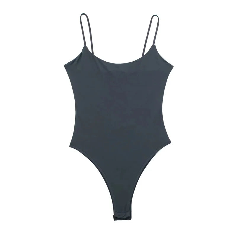 DAMEN 2025 Sexy enge Bodys für Frauen Weiß Schwarz Rückenfreier Body Damen Einteiler Jumpsuits für Frauen Sexy Dessous Body