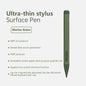 2025 New Color Microsoft Surface Pro 8/9/X/10/11 Bluetooth Magnetic Keyboard with Pen Slot,Touchpad and 7-color Backlit Keyboard