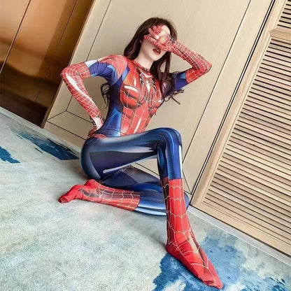 Sexy Black Venom Spider Man Cosplay Costume Halloween Christmas Corset Cat Jumpuit Bodysuit Carnival Party Zentai Outfits