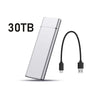 External 2TB/20TB/30TB Ssd High-Speed Solid State Drive Type-C/USB 3.1 Interface Portable Hard Disk for PC Laptop MAC