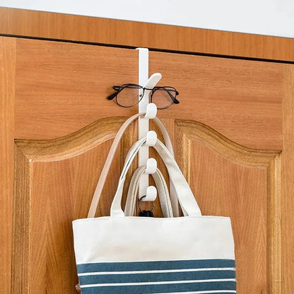 Over Door Clothes Hanger Rack - Purse & Bag Hooks