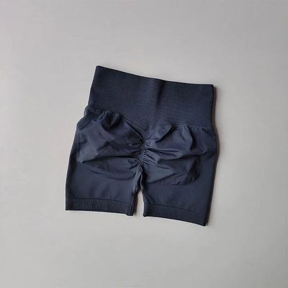 Damen-Sporthose mit Pfirsich-Po-Lifting, hoher Taille und Taillenstraffung, schlankmachende Laufhose, schnell trocknend, dreiviertel-enge Hose