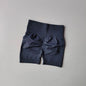 Damen-Sporthose mit Pfirsich-Po-Lifting, hoher Taille und Taillenstraffung, schlankmachende Laufhose, schnell trocknend, dreiviertel-enge Hose