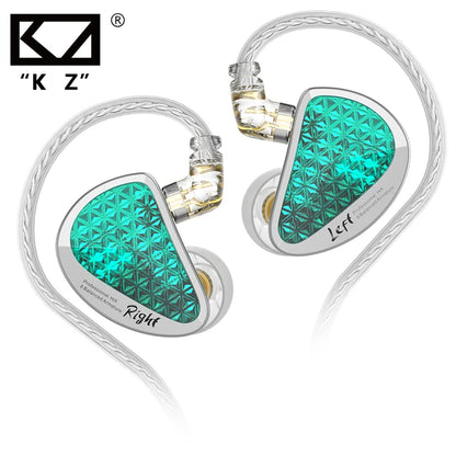 KZ AS16 PRO Kabelgebundener Kopfhörer 8BA Balanced Armature In-Ear Monitor Kopfhörer MP3 Bass Musik Ohrhörer HIFI Headset mit Mikrofon