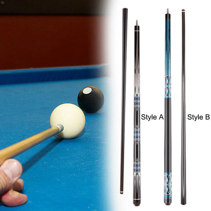 Pool Cue Carbon Fiber Nine Ball Pool Cue Portable Segmented Full Size 58inch Billiard Cue for Adults Beginners Practice Training